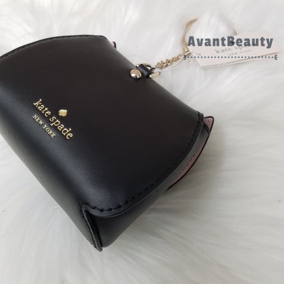 Kate Spade New York Cat Meow Cat Key Fob Black authentic Christmas Shop Early ♥️ - Picture 7 of 8